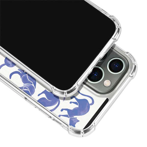 Cat Coq Blue Cats iPhone 14 Pro Clear Case